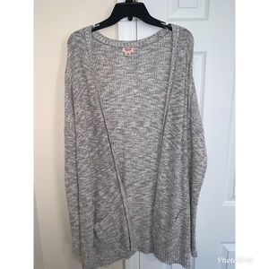 Grey cardigan